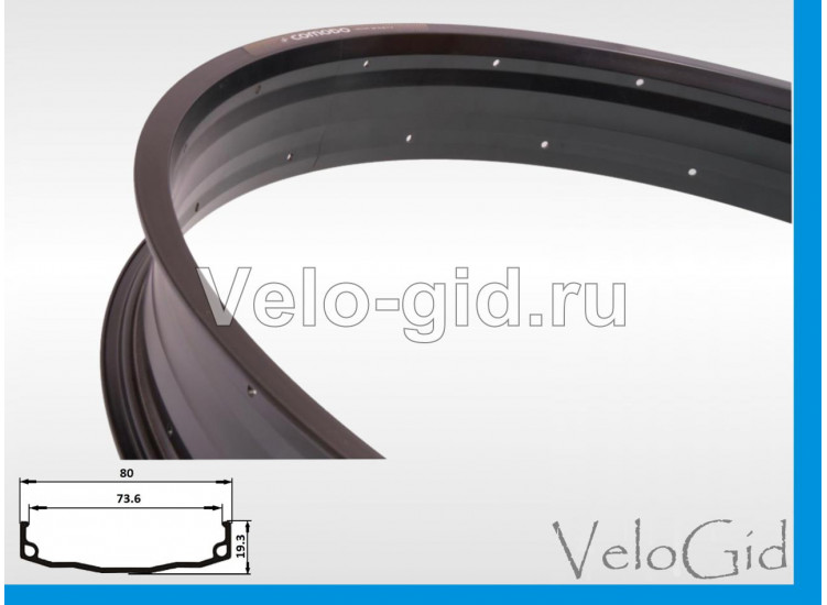 Обод  для FatBike Comodo 26"